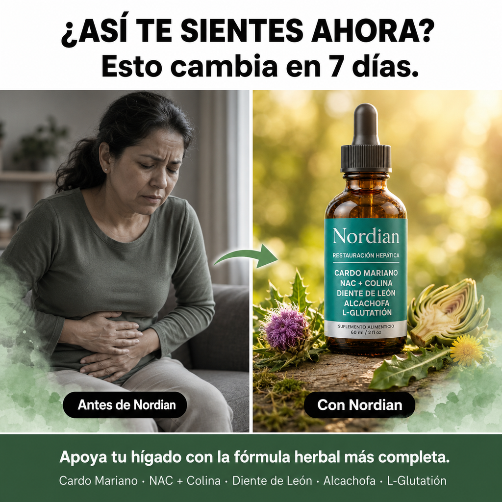 Nordian Soporte Completo para el Hígado