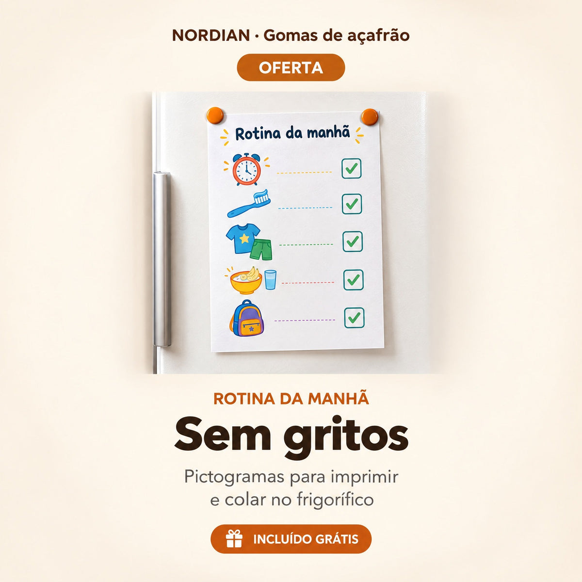 Rotina da manhã sem gritos (PDF)